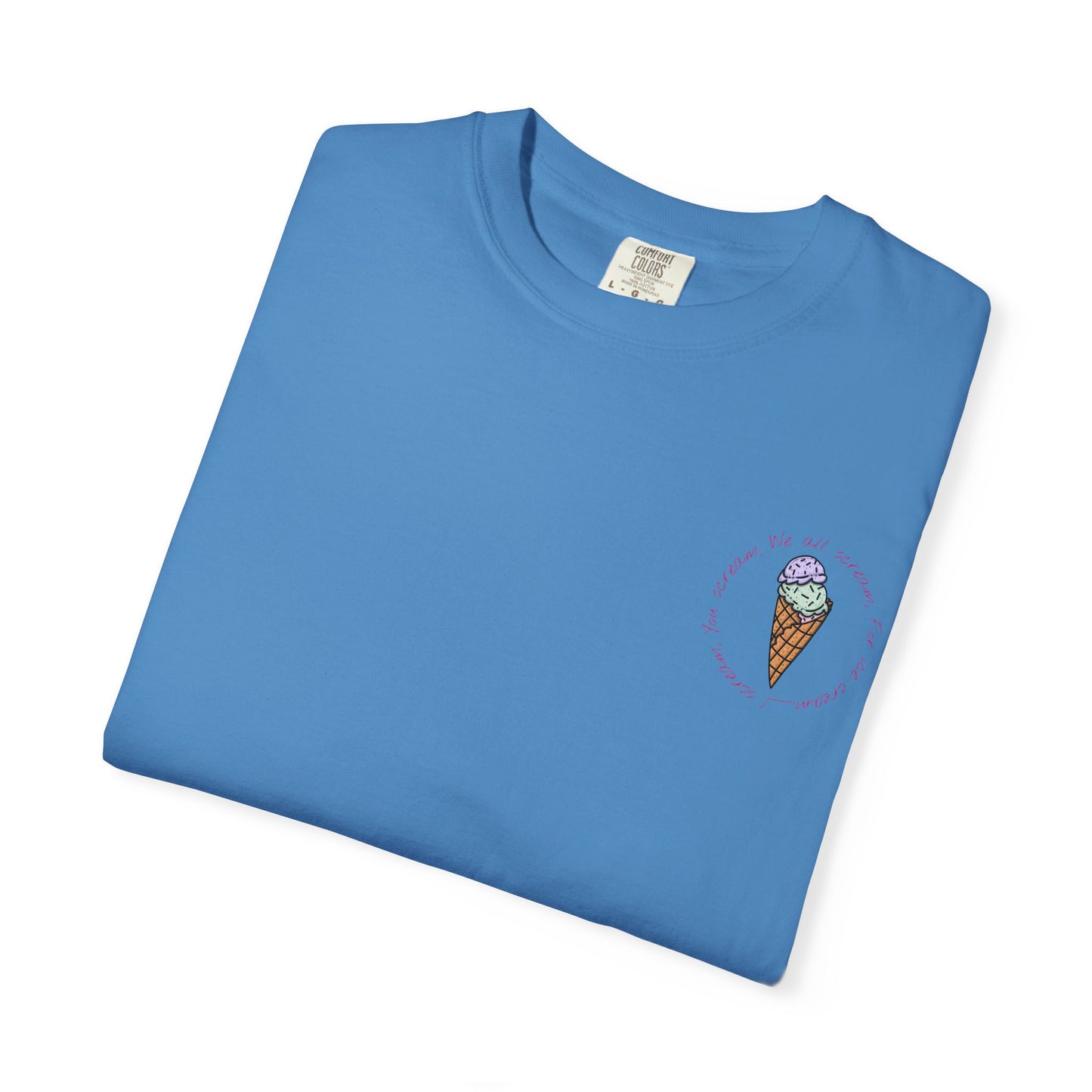 Ice Cream Lover Unisex Tee, Graphic T-shirt, Dessert Tshirt Gift, Summer Shirt, Foodie Top
