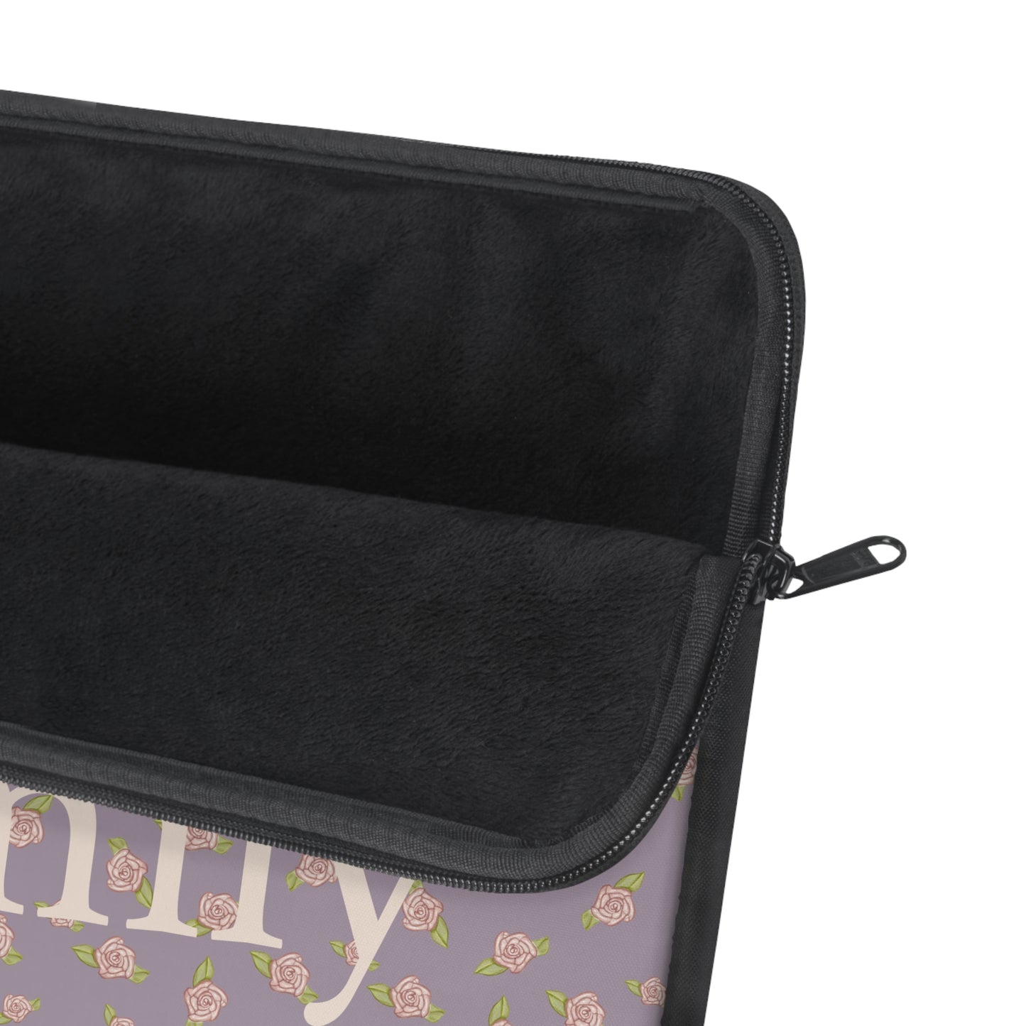 Candy Purple Coquette Pink Rosettes Laptop Sleeve, Protective Computer Cover, Tech Accessories, Tablet Bag, Padded Case