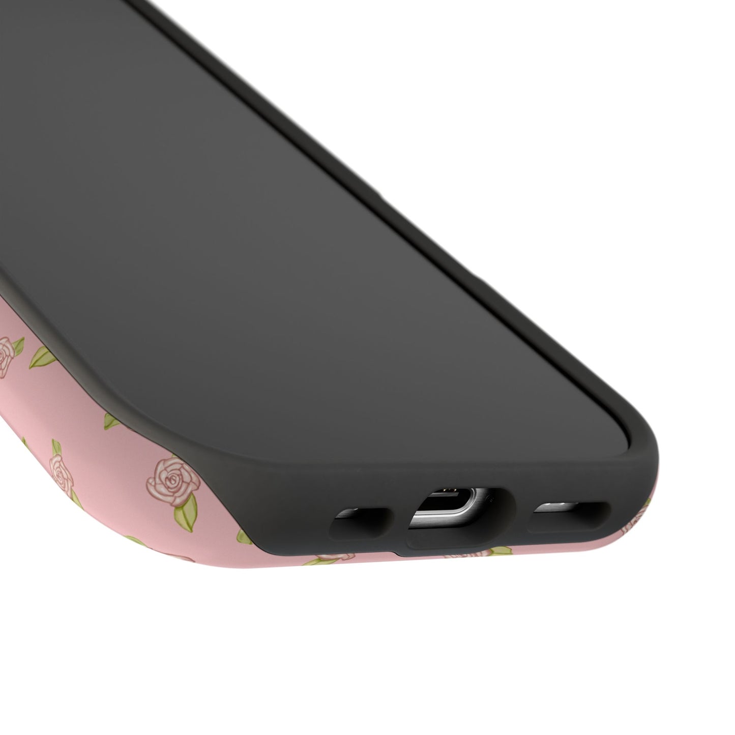 Petal Pink Coquette Pink Rosettes, MagSafe Magnetic Tough Cases, Phone Accessories, Unique Gifts, Protective Phone Covers, Floral Design