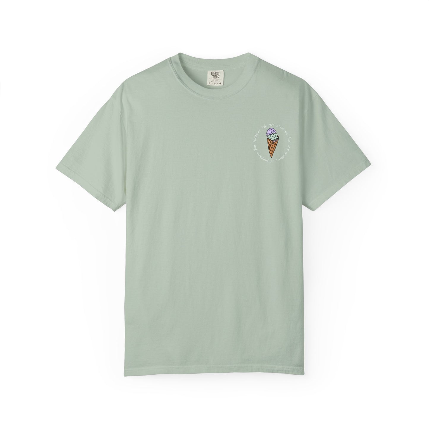 Ice Cream Lover Unisex Tee, Graphic T-shirt, Dessert Tshirt Gift, Summer Shirt, Foodie Top
