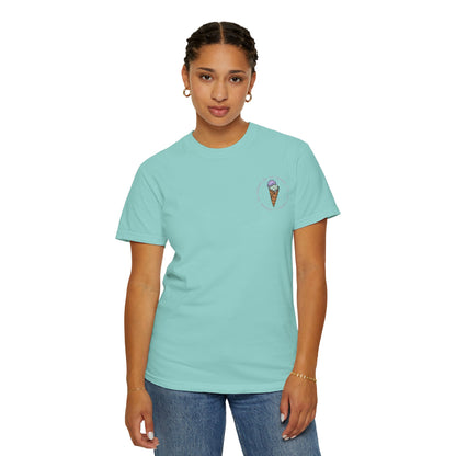 Ice Cream Lover Unisex Tee, Graphic T-shirt, Dessert Tshirt Gift, Summer Shirt, Foodie Top