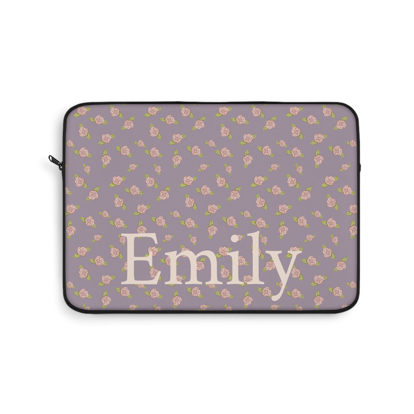 Candy Purple Coquette Pink Rosettes Laptop Sleeve, Protective Computer Cover, Tech Accessories, Tablet Bag, Padded Case