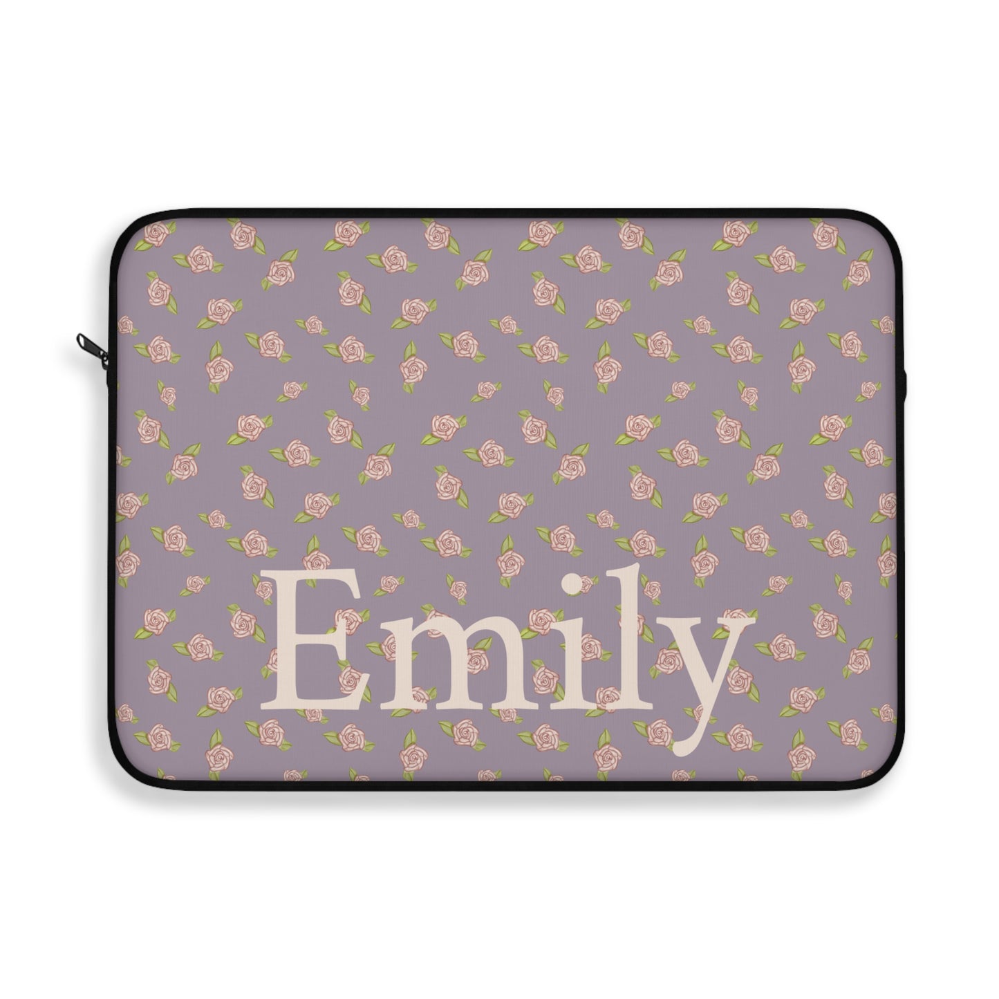 Candy Purple Coquette Pink Rosettes Laptop Sleeve, Protective Computer Cover, Tech Accessories, Tablet Bag, Padded Case