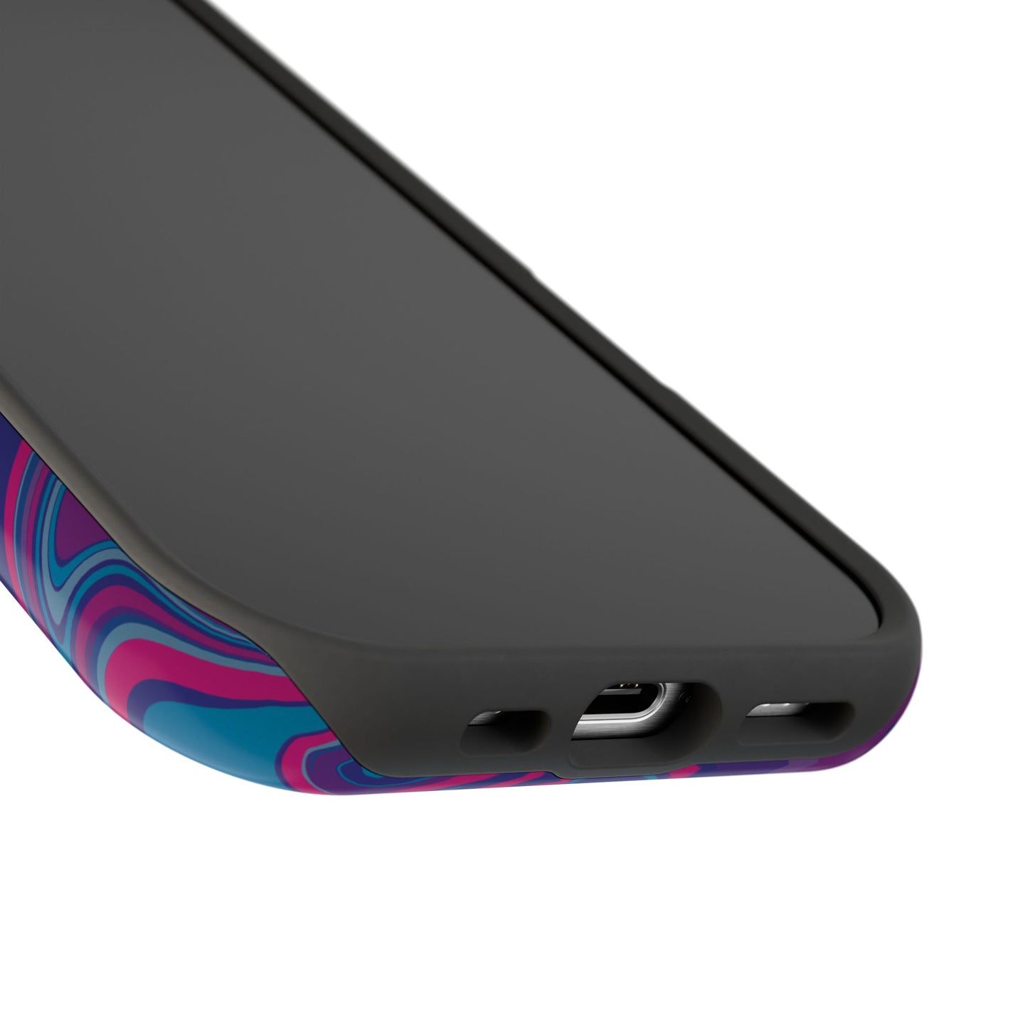 Blueberry Swirl, MagSafe Magnetic Tough Cases, iPhone 16 pro max case, Phone Accessories, Unique Gifts, Protective Phone Covers