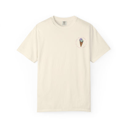 Ice Cream Lover Unisex Tee, Graphic T-shirt, Dessert Tshirt Gift, Summer Shirt, Foodie Top